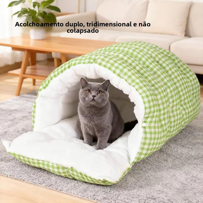 Convertible Pet Cave Bed with Removable Cover – Truddel