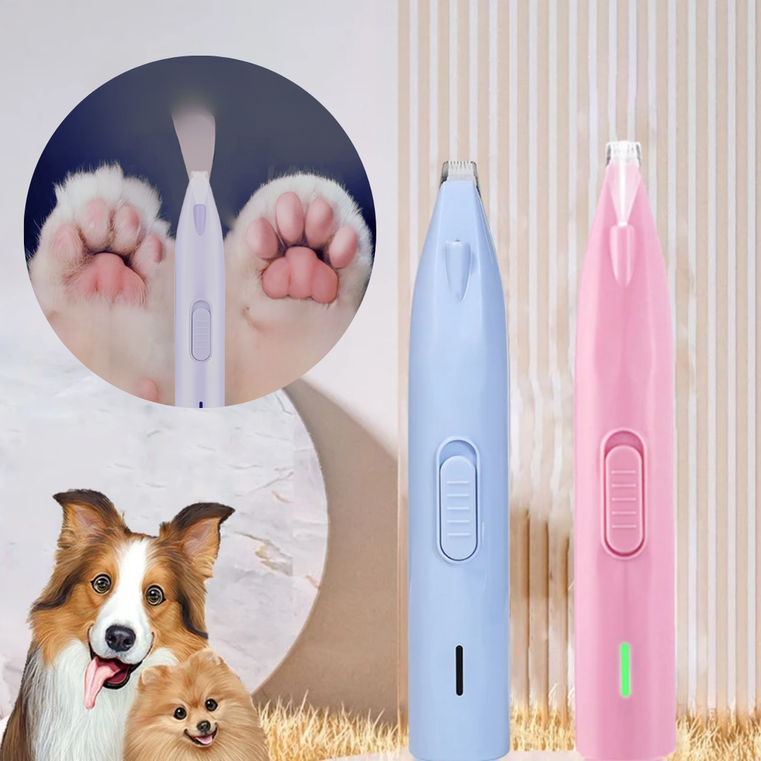 Electric Pet Hair Trimmer with LED Light for Dogs & Cats – Trimzy™