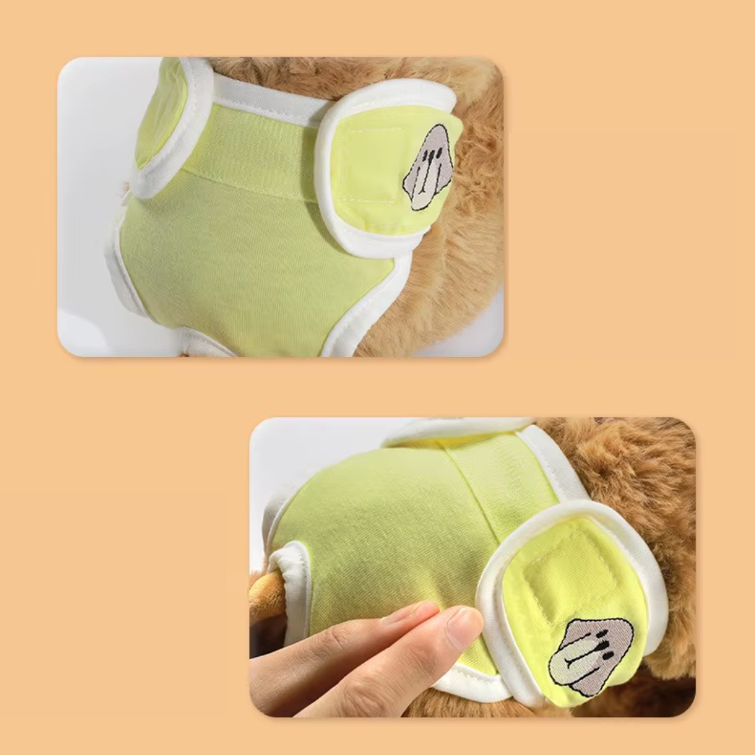 Reusable Dog Diaper for Female Dogs – Cotton Washable Design – PoppyFit™