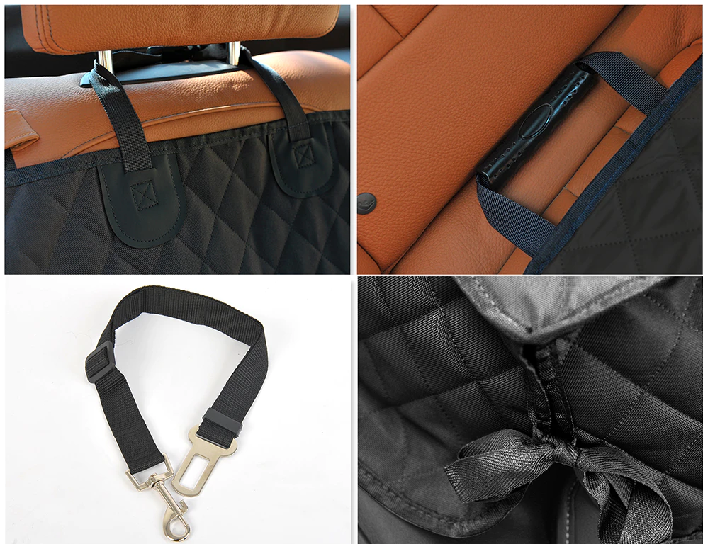 Pet Car Seat Protector with Armrest Opening Option – SeatShield™