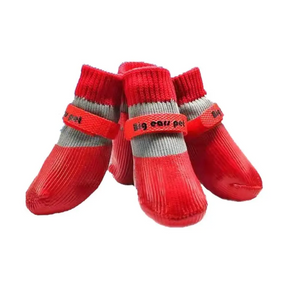 Waterproof Non-Slip Pet Socks with Adjustable Fit – PawShield™