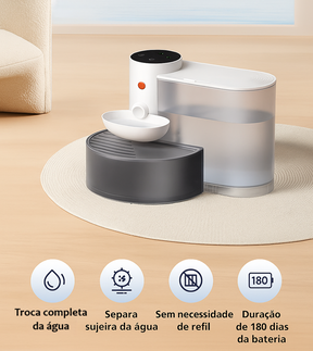 Automatic Pet Water Fountain with Smart Recharge – Flowvia™