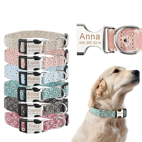 Personalized ID Pet Collar with Name & Phone Number – Tagwell™