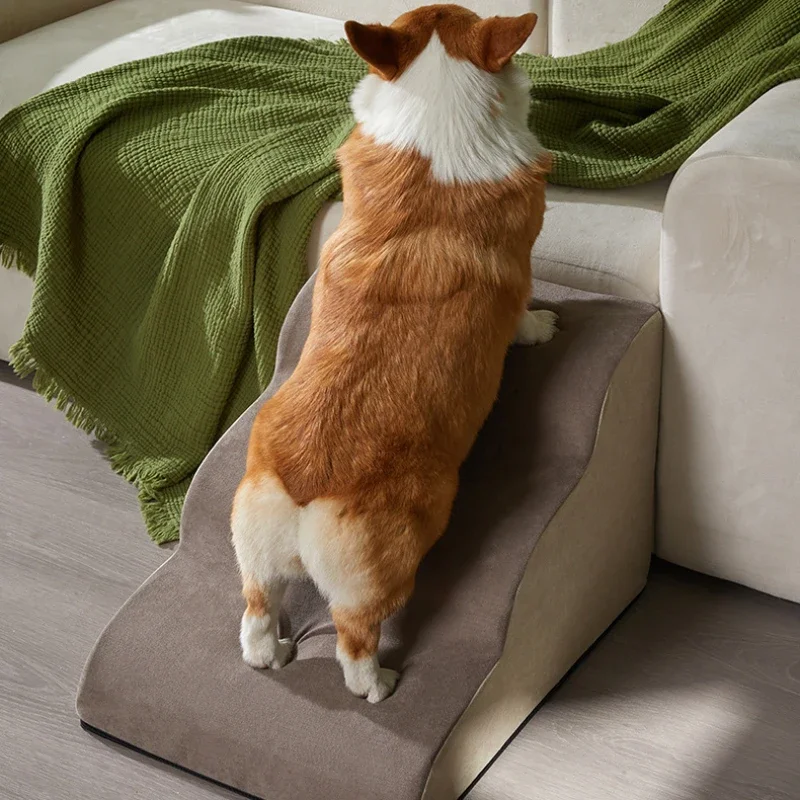 Memory Foam Pet Stairs for Beds & Sofas, 2 or 3 Steps – Rungo™