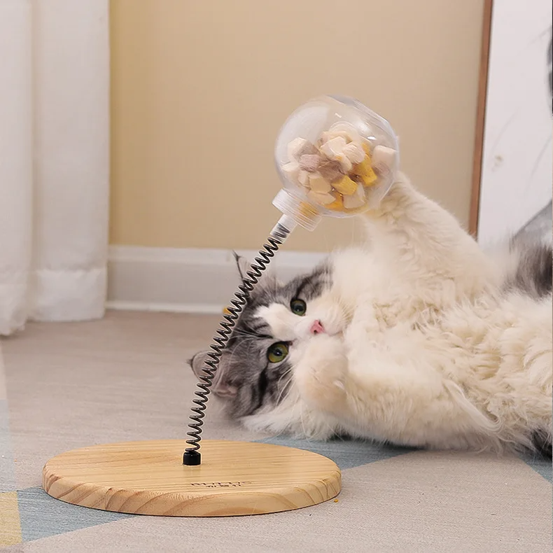Interactive Treat-Dispensing Balance Toy for Dogs & Cats – Swingo™