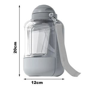 Portable Pet Water & Food Bottle – Hydraw™