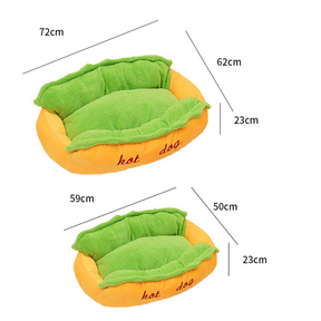 Non-Slip Pet Bed with Removable Cover & Pillow – SnugNest™