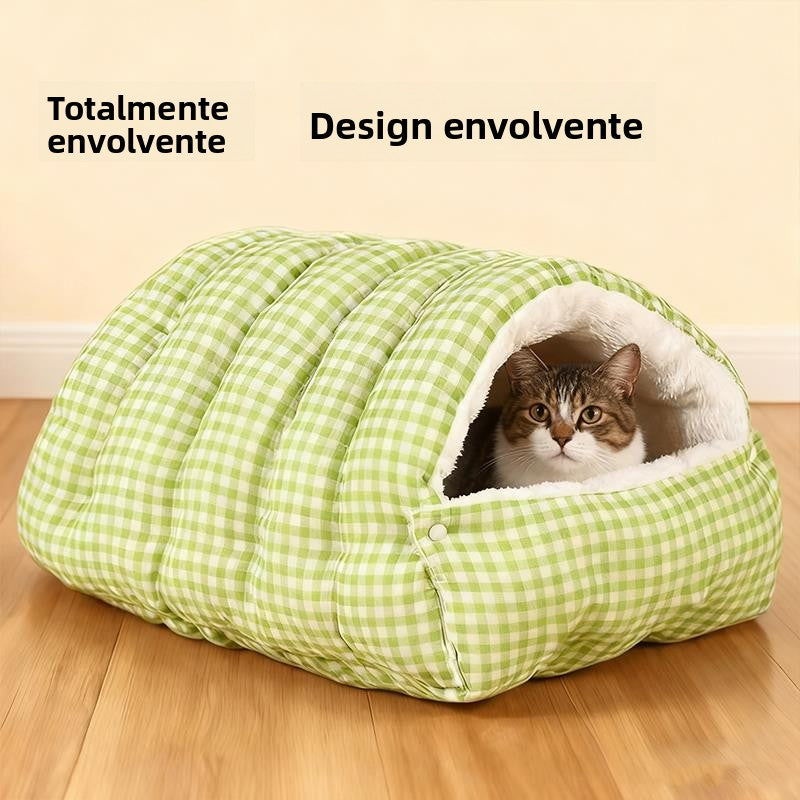 Convertible Pet Cave Bed with Removable Cover – Truddel