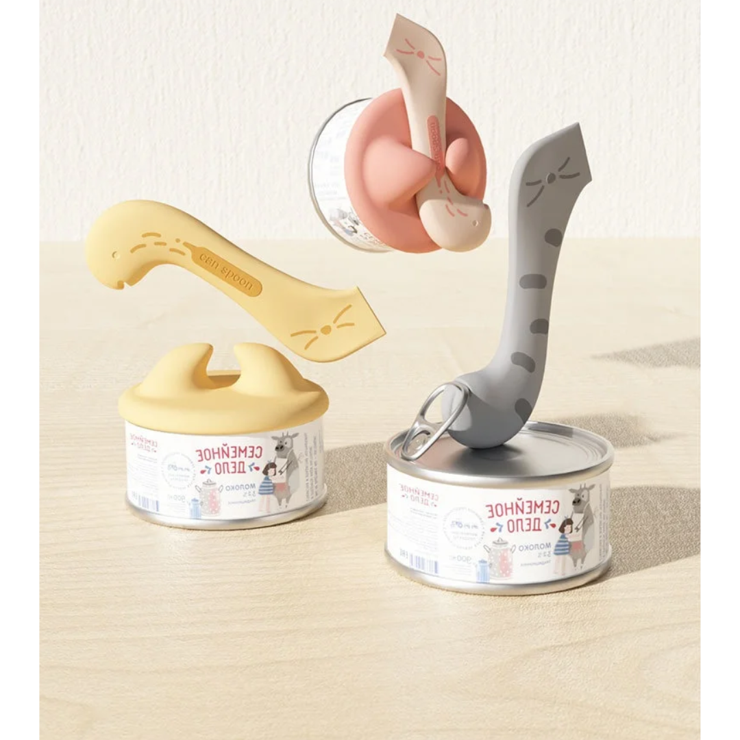 Multifunctional Pet Food Can Spoon & Lid – CanScoop™