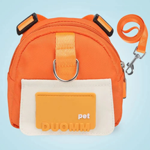 Backpack-Style Collar & Leash Set for Medium to Large Dogs – Wagport™