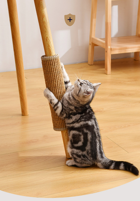 Sisal Cat Scratching Mat - Rollable Furniture Protector – Kratzo™