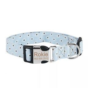 Personalized ID Pet Collar with Name & Phone Number – Tagwell™
