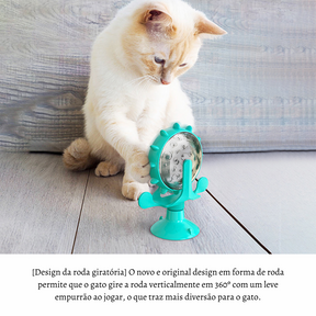 360° Spinning Treat Dispenser Interactive Pet Toy – Spinza™