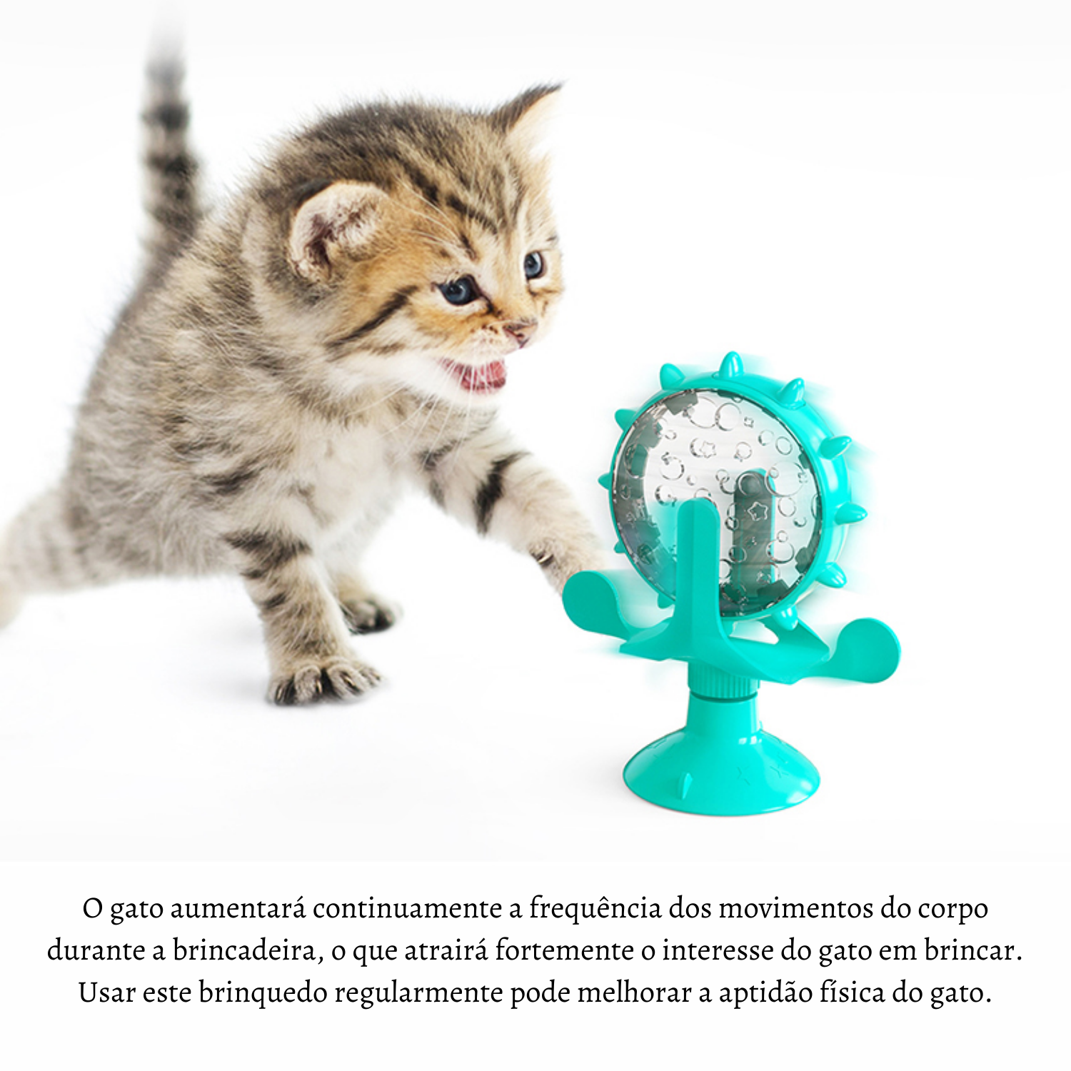 360° Spinning Treat Dispenser Interactive Pet Toy – Spinza™