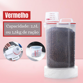 Pet Food Storage & Dispenser Container – Freshvo™