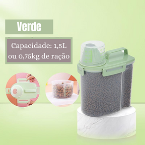 Pet Food Storage & Dispenser Container – Freshvo™