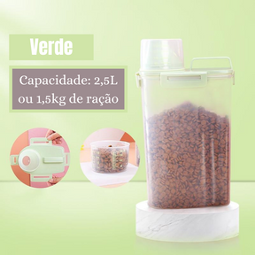 Pet Food Storage & Dispenser Container – Freshvo™