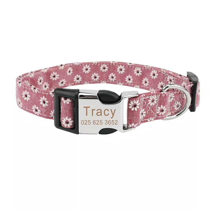 Personalized ID Pet Collar with Name & Phone Number – Tagwell™