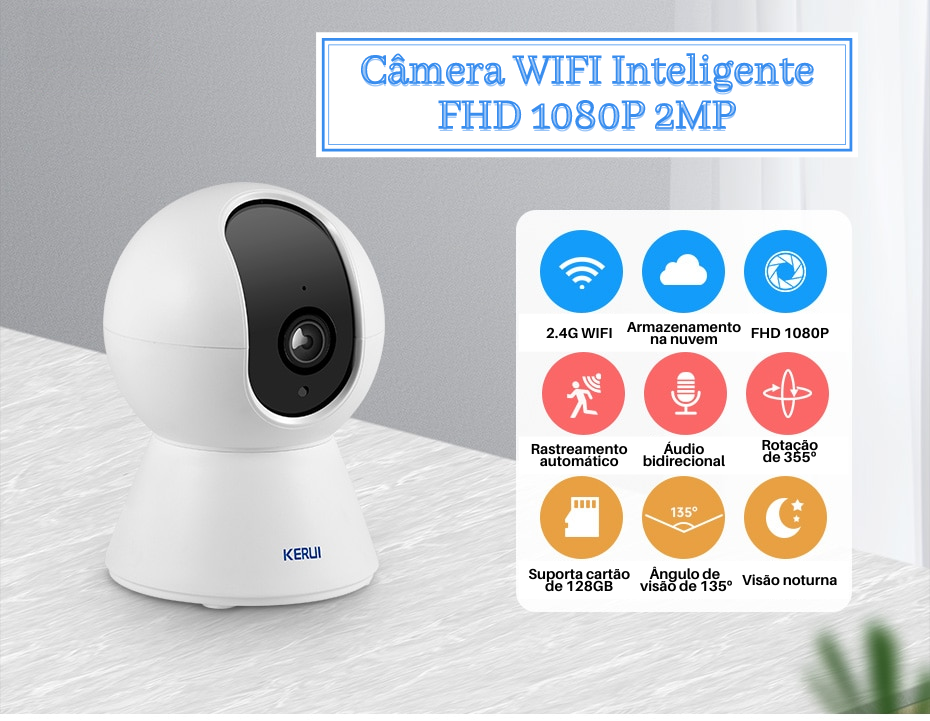 WiFi Pet Monitoring Camera with Night Vision & 2-Way Audio – Zello™