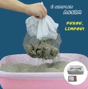 Cat Litter Box Sifting Liners with Drawstring, 10-Pack – SiftPaw™