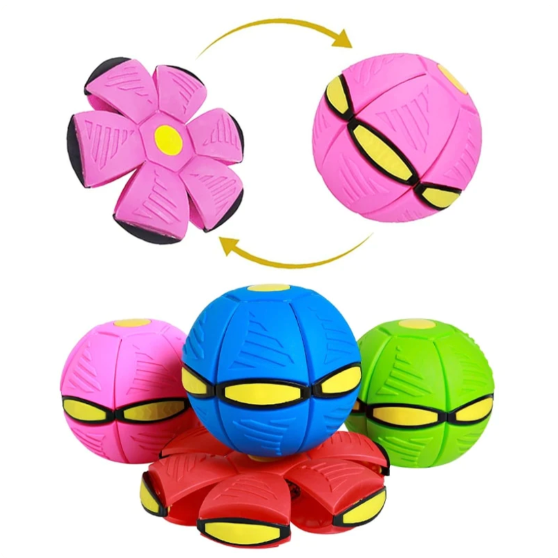 Interactive Pet Ball Toy with Light-Up Option for Dogs – Pulzo™