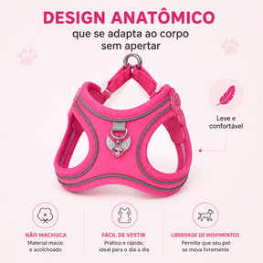 Pet Collar & Leash Set – Waterproof Reflective Nylon – Trotta™