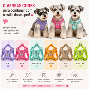 Pet Collar & Leash Set – Waterproof Reflective Nylon – Trotta™