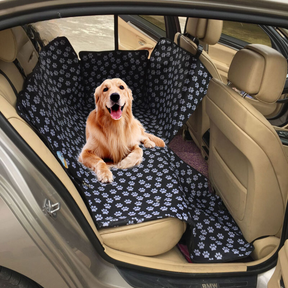 Waterproof Rear Car Seat Cover for Pets with Safety Belt – Ezlo™