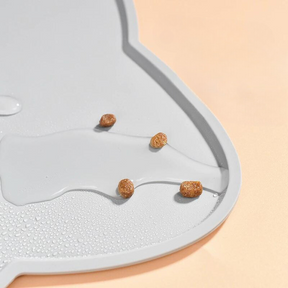Silicone Pet Feeding Mat for Bowls – Waterproof, Non-Slip – Slikmat™