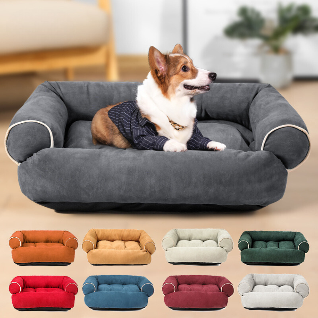 Soft Pet Sofa Bed with Non-Slip Oxford Base – Fancy™