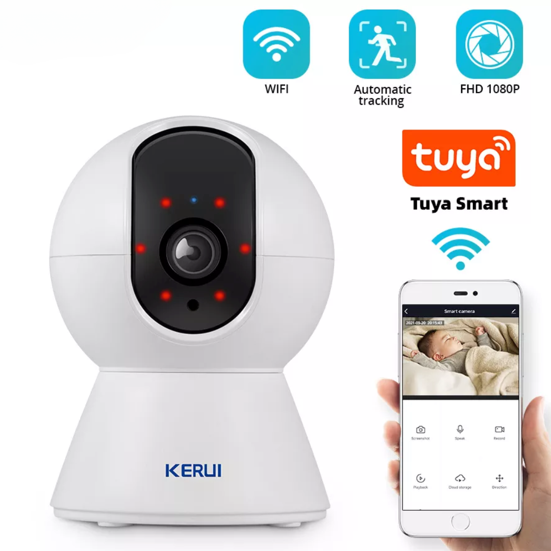 WiFi Pet Monitoring Camera with Night Vision & 2-Way Audio – Zello™