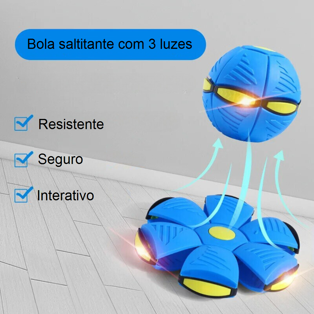 Interactive Pet Ball Toy with Light-Up Option for Dogs – Pulzo™