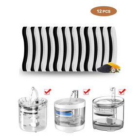 Activated Carbon Replacement Filter for Pet Water Fountains – Zolvex™