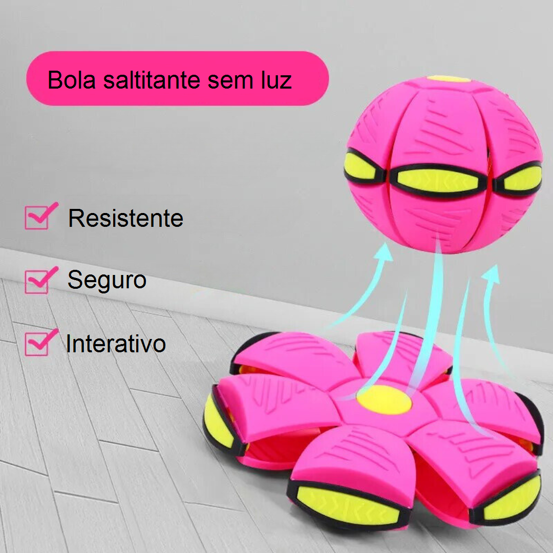 Interactive Pet Ball Toy with Light-Up Option for Dogs – Pulzo™
