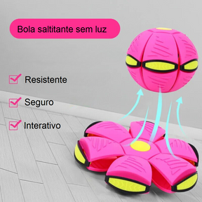 Interactive Pet Ball Toy with Light-Up Option for Dogs – Pulzo™