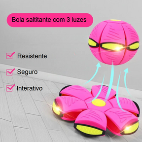 Interactive Pet Ball Toy with Light-Up Option for Dogs – Pulzo™