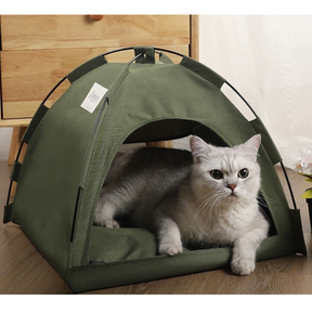 Breathable Pet Tent with Removable Cushion – CozyCamp™