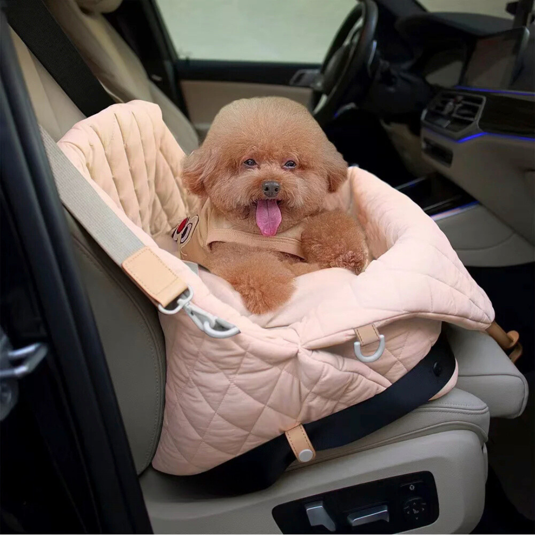 Luxury Pet Carrier Bag with Shoulder Strap & Car Seat Use – LuxTote™