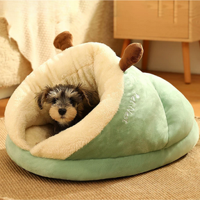 Cotton Slipper Pet Bed for Small & Medium Dogs and Cats – SnugStep™