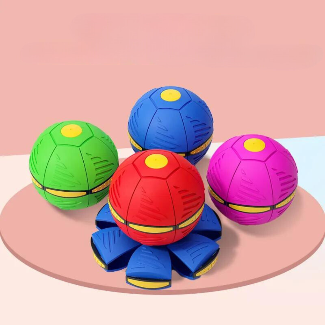 Interactive Pet Ball Toy with Light-Up Option for Dogs – Pulzo™