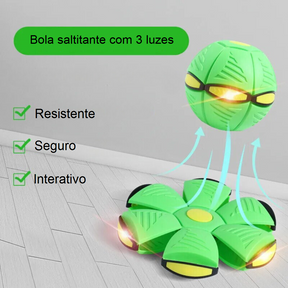 Interactive Pet Ball Toy with Light-Up Option for Dogs – Pulzo™