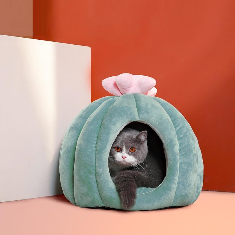 Flower-Shaped Pet Bed with Removable Cushion – CactusBloom™