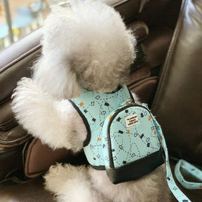 Vest Harness with Backpack and Leash for Pets – Paxwell™