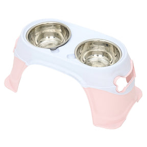 Ergonomic Elevated Pet Bowl Set with Non-Slip Stand – Levaro™