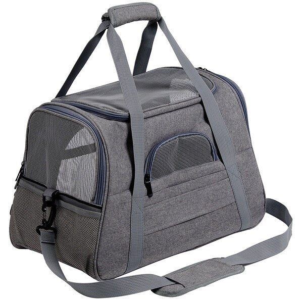 Waterproof Pet Carrier Bag with Ventilated Mesh Windows – Bexly™