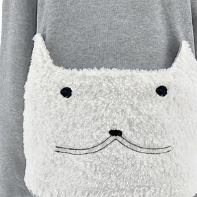 Kangaroo Pouch Pet Carrier Hoodie, Plush Hooded Sweatshirt – Tavo™
