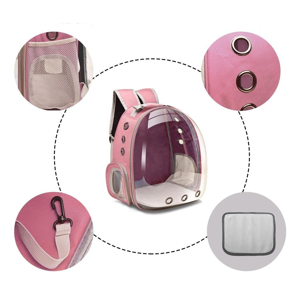 Panoramic View Pet Carrier Backpack for Dogs & Cats – Panora™