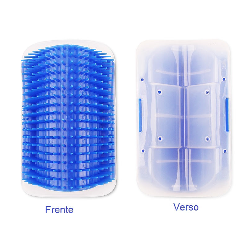 Cat Scratcher Comb & Massager Toy with Catnip for Cats – Scritchy™