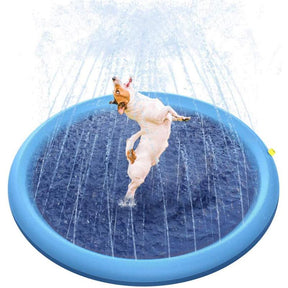 Inflatable Pet Sprinkler Splash Pad for Outdoor Water Fun – AquaSprout™