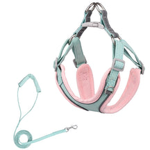 Reflective Pet Harness & Leash Set in Polyester – Hailey